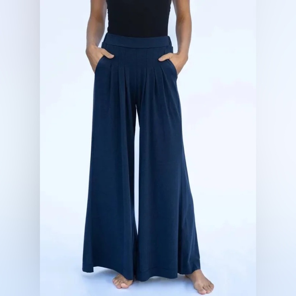 NWOT LAIRD Women's Cotton Blend Palazzo Pant